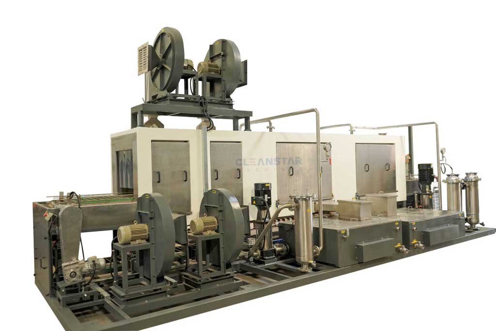 AHU filter cleaning machine for hospitals and cleanrooms