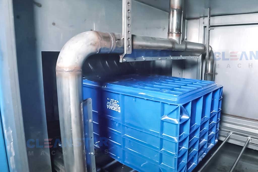 industrial bin washer