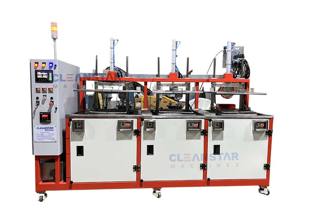 Leading ultrasonic cleaning system manufacturer catering to various industries.