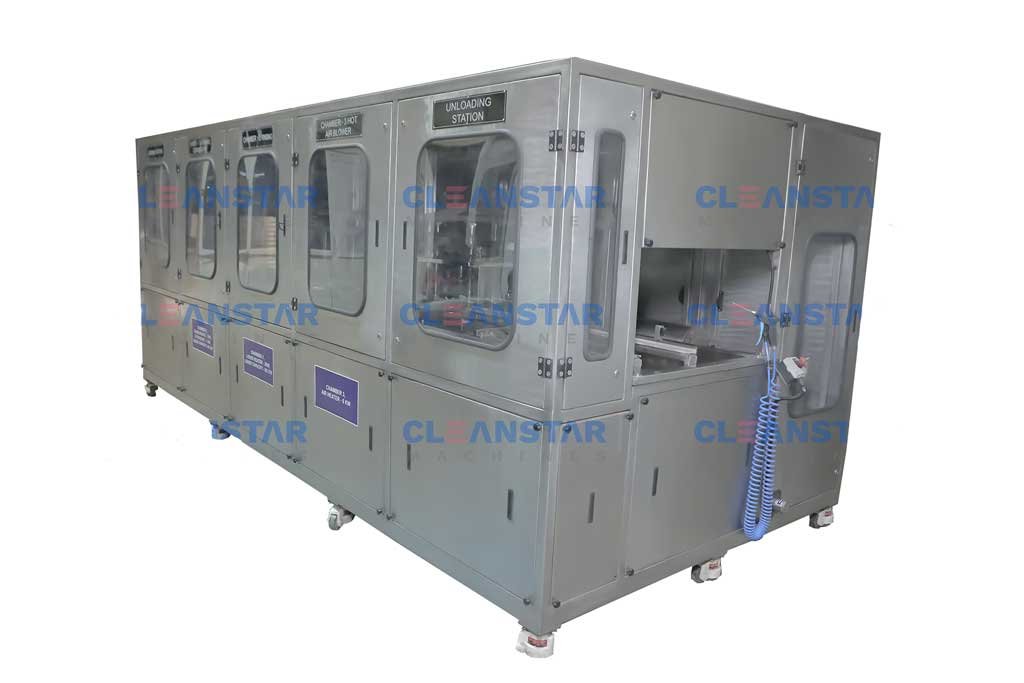 Heavy-duty industrial ultrasonic cleaning system for aerospace and defense.