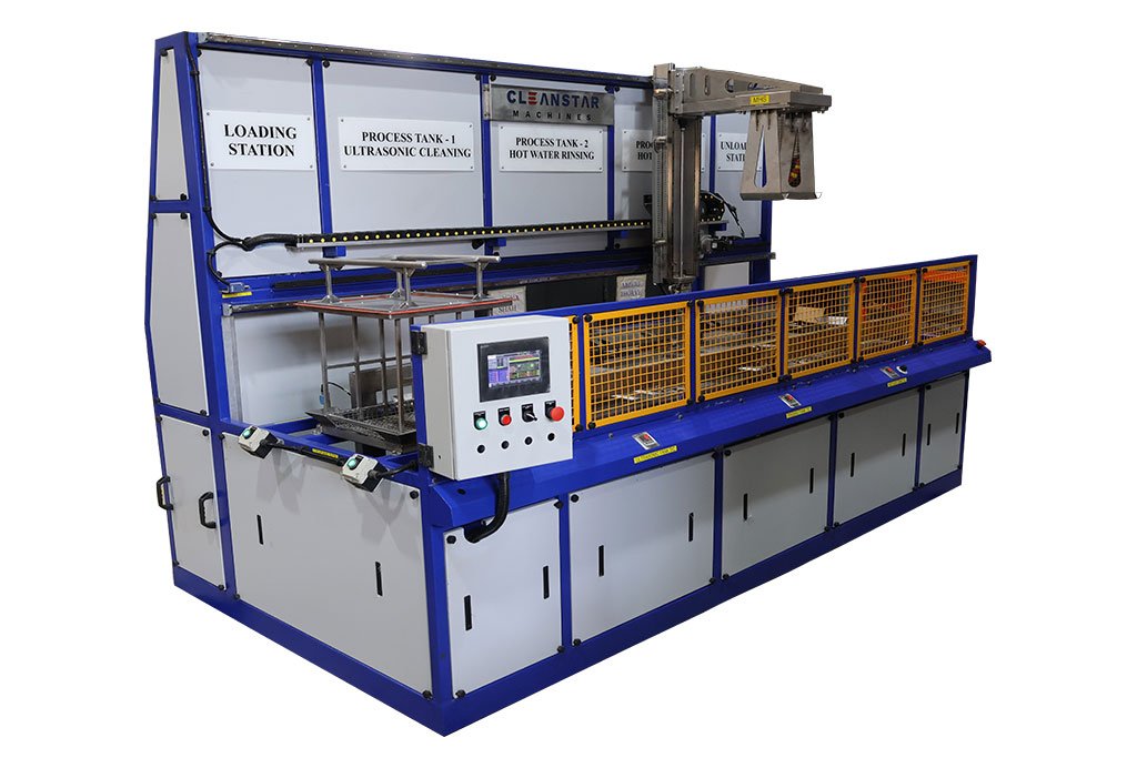 Custom ultrasonic cleaning system manufacturer meeting industry-specific requirements.