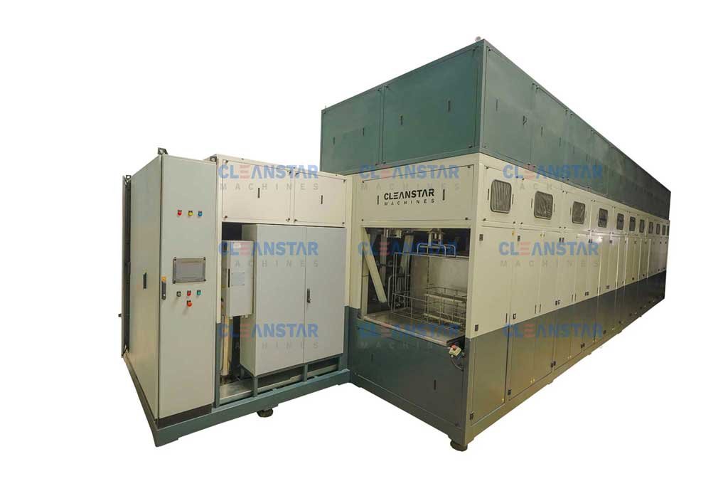 multistage ultrasonic cleaning machine