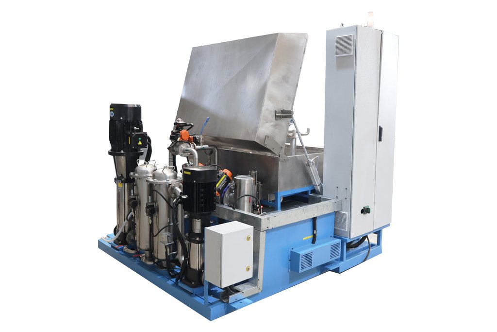 High-Performance Rotary Basket Component Cleaning Machine, Industrial Rotary Basket Parts Washer, Automated Rotary Basket Cleaning System, Rotary Basket Component Washer for Superior Cleaning
