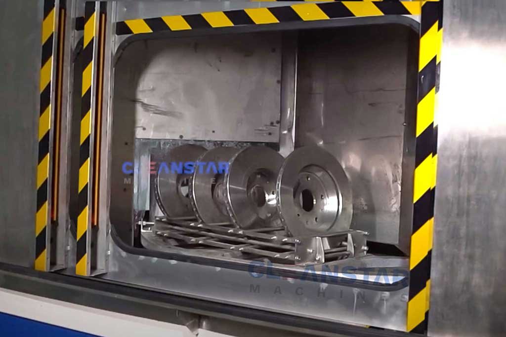 industrial rotary parts washer