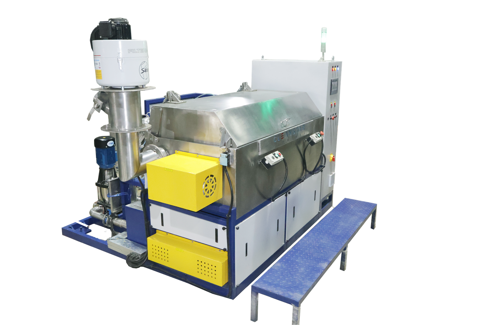 Single Chamber Multi Process Axle Cleaning Machine for efficient washing, rinsing, and drying of heavy-duty axles