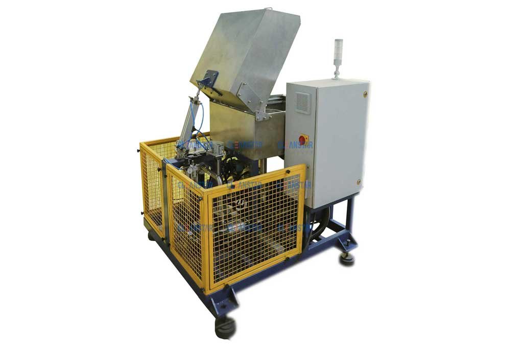 back view of small component cleaning machine
