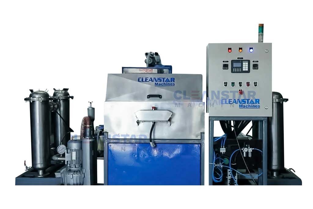 Professional top load parts washer for quick and effective component cleaning.