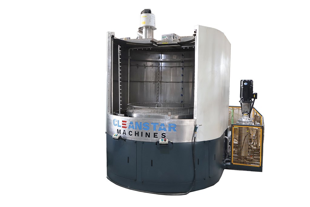 Portable top load parts washer for on-site industrial cleaning needs.